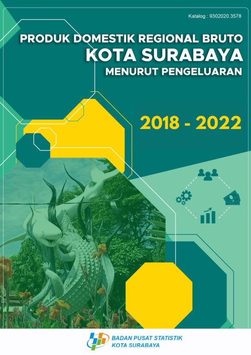 Produk Domestik Regional Bruto Kota Surabaya Menurut Pengeluaran 2018-2022